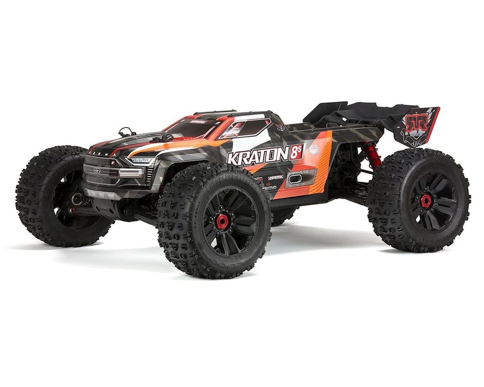 Arrma Kraton 8s Blx Brushless Rtr 1 5 4wd Monster Truck Orange Ara110002t2 Cars Trucks Amain Hobbies