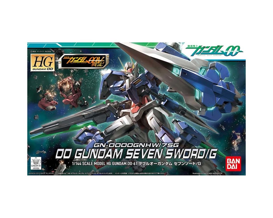 Bandai 61 Gn 0000gnhw17sg 00 Gundam Seven Sword G Ban Toys Hobbies Amain Hobbies